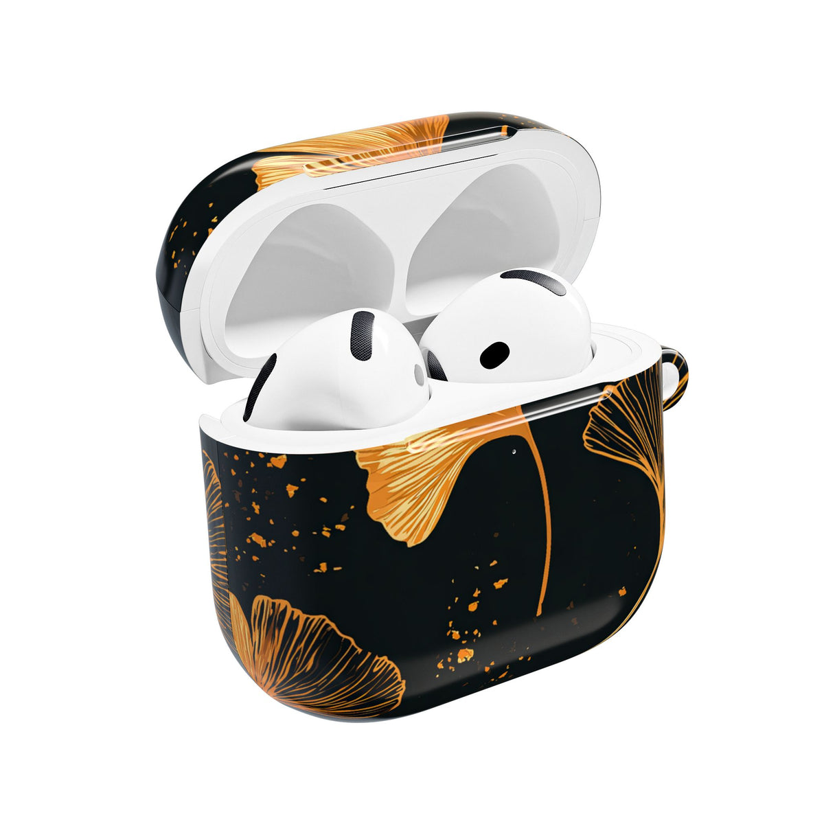 Gilded Ginkgo · Hard Case for AirPods & AirPods Pro · Gold