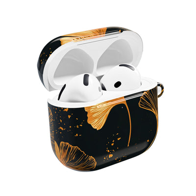 Gilded Ginkgo · Hard Case for AirPods & AirPods Pro · Gold