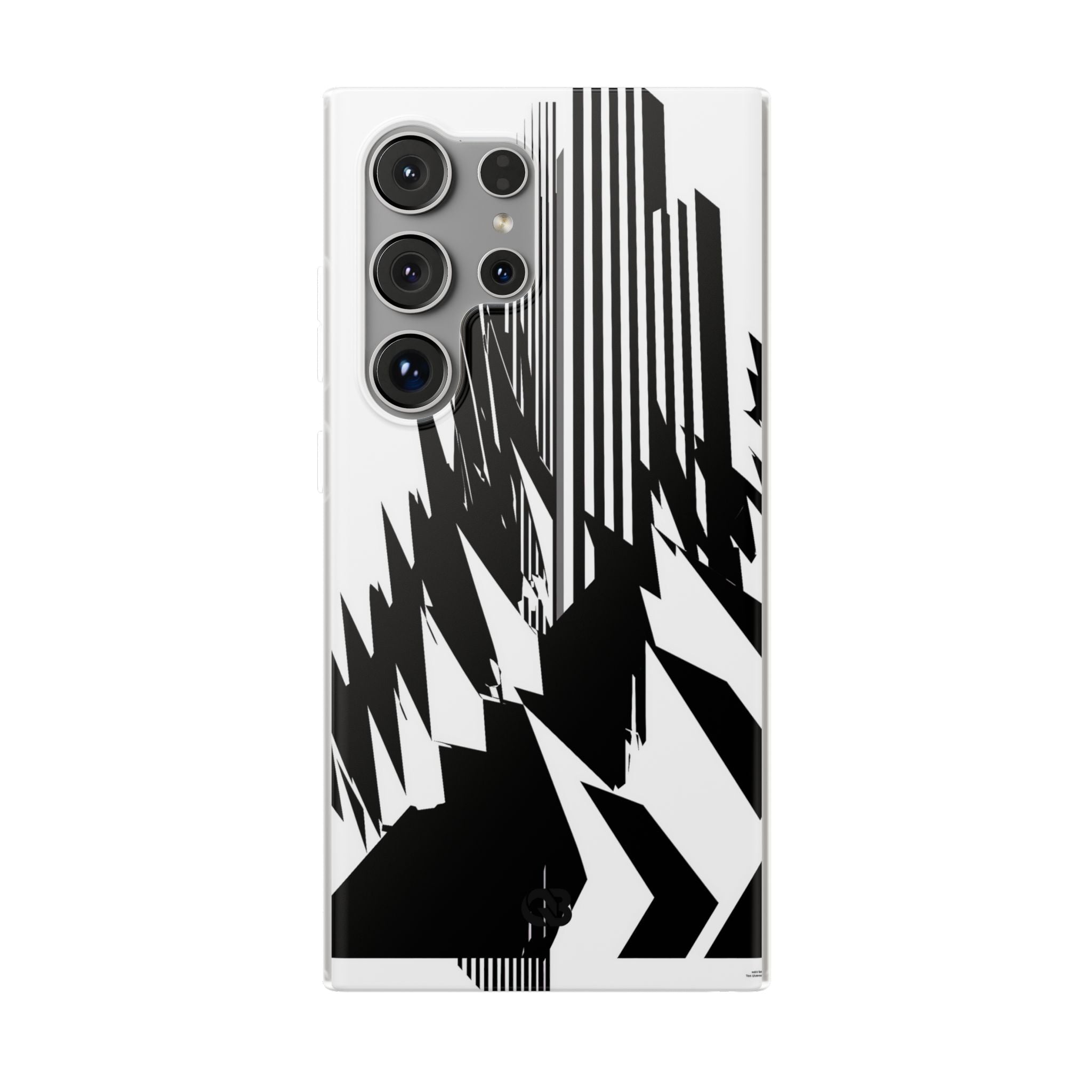 White Lite Phone Case for Samsung - Shattered Vector Spire