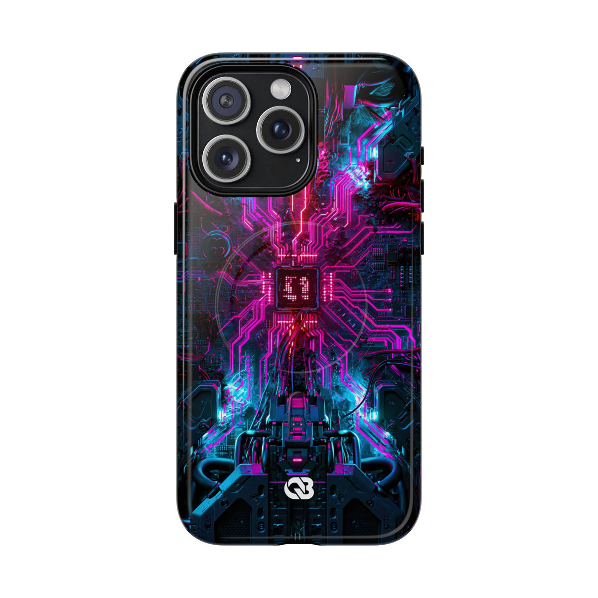 Neural Circuit Core · Tough 2.0 Magnetic Phone Case for iPhone · Black