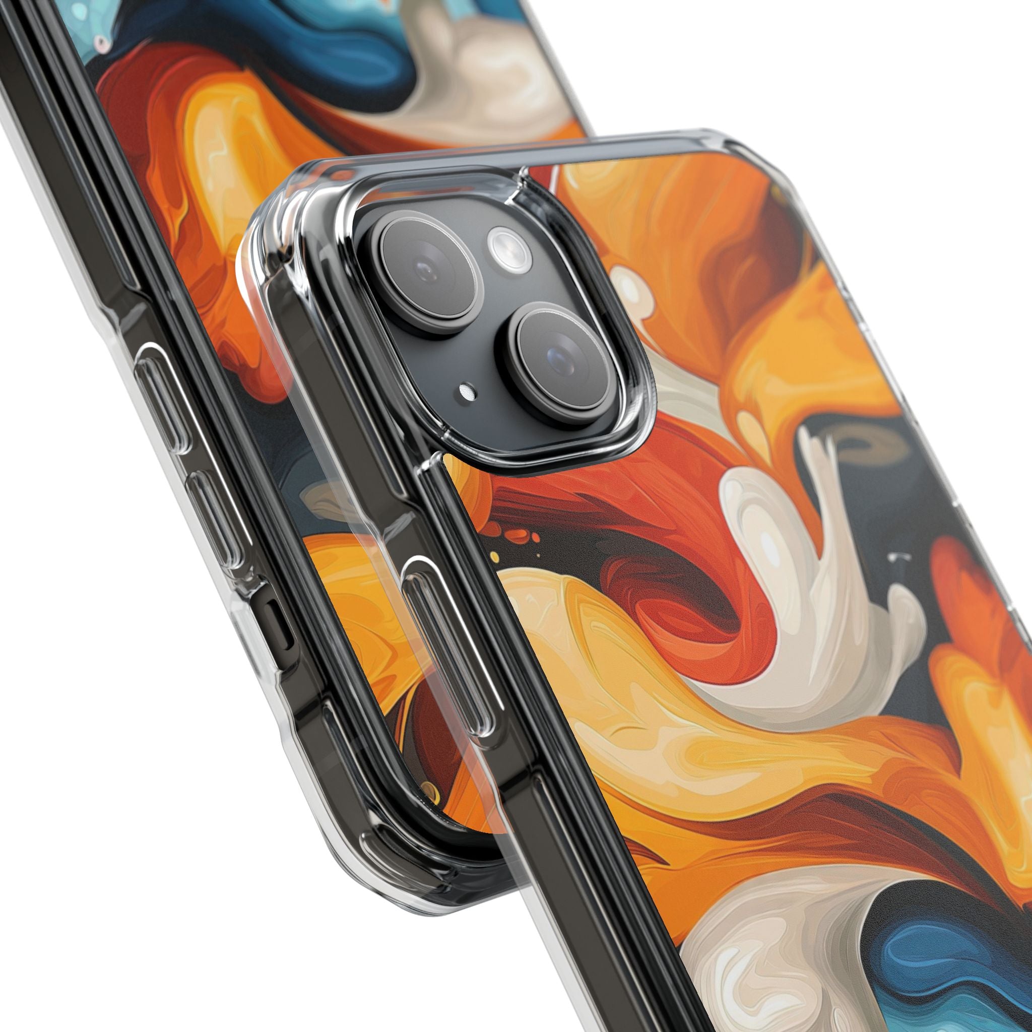 Crimson Ribbon iPhone 15 Plus Skal - Impact