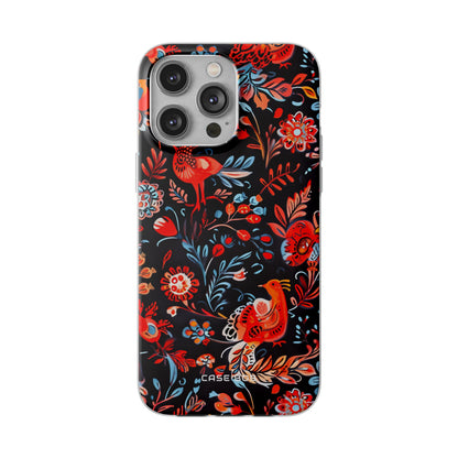 Vivid Birdscape iPhone 14 Pro Max Case - Soft