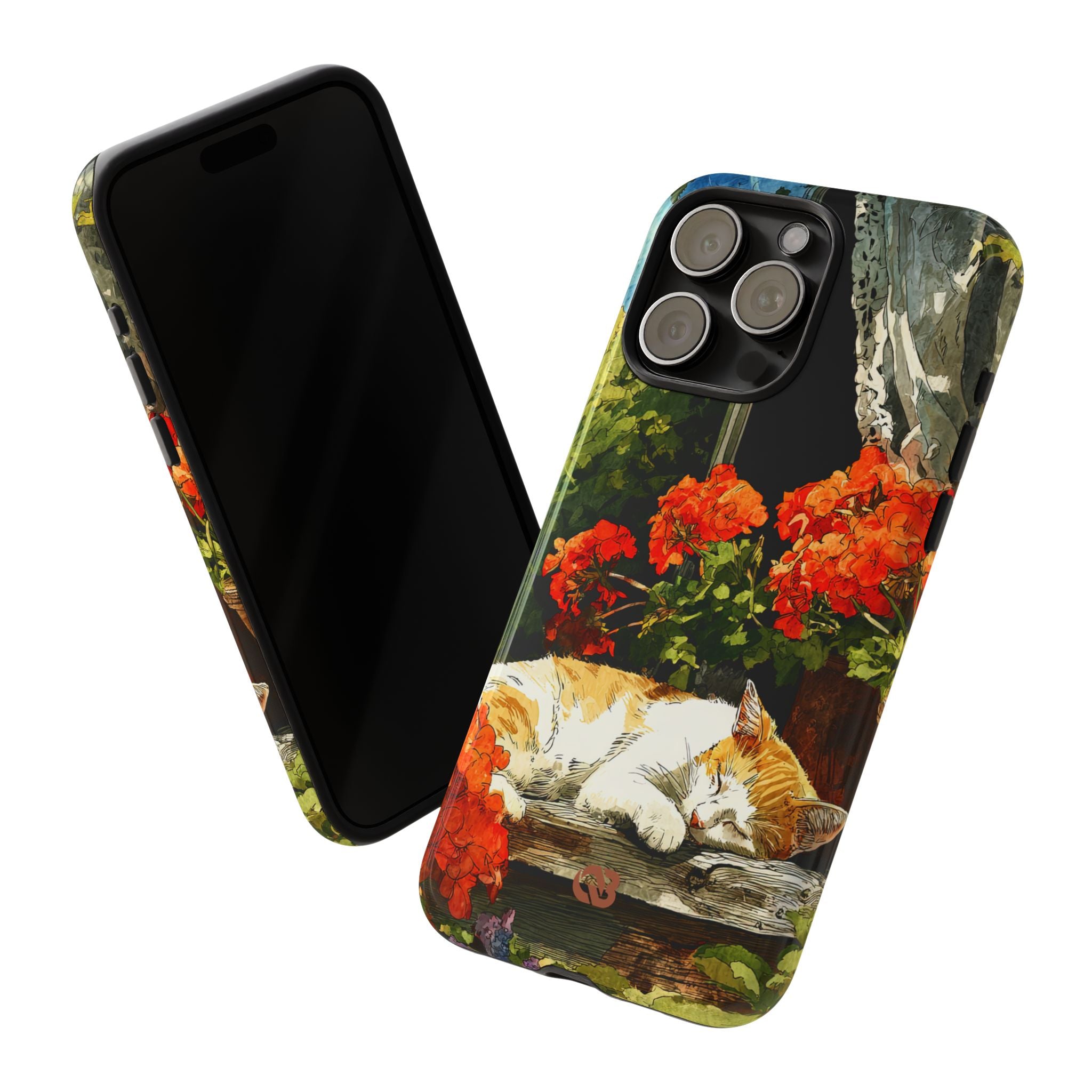Sleeping Ginger Bloom · Tough Phone Case for iPhone