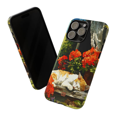 Sleeping Ginger Bloom · Tough Phone Case for iPhone