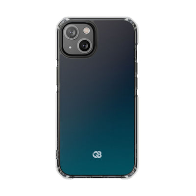 Teal Impact MagSafe Phone Case for iPhone - Abyss Teal Haze
