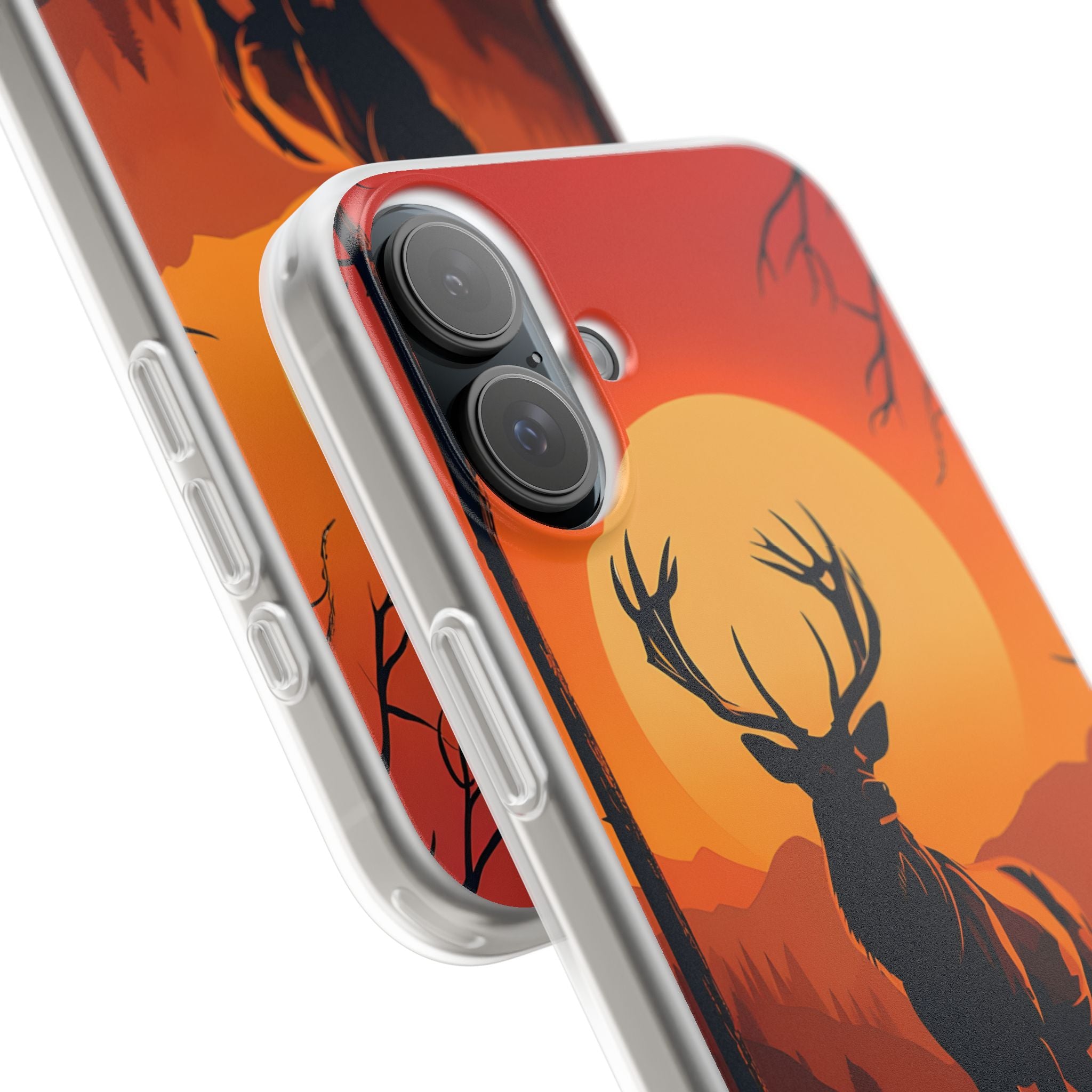 Amber Ridge Stag · Soft Phone Case for iPhone