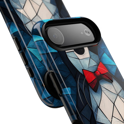 Mosaic Bowtie Penguin · Tough+ Phone Case for iPhone · Magsafe