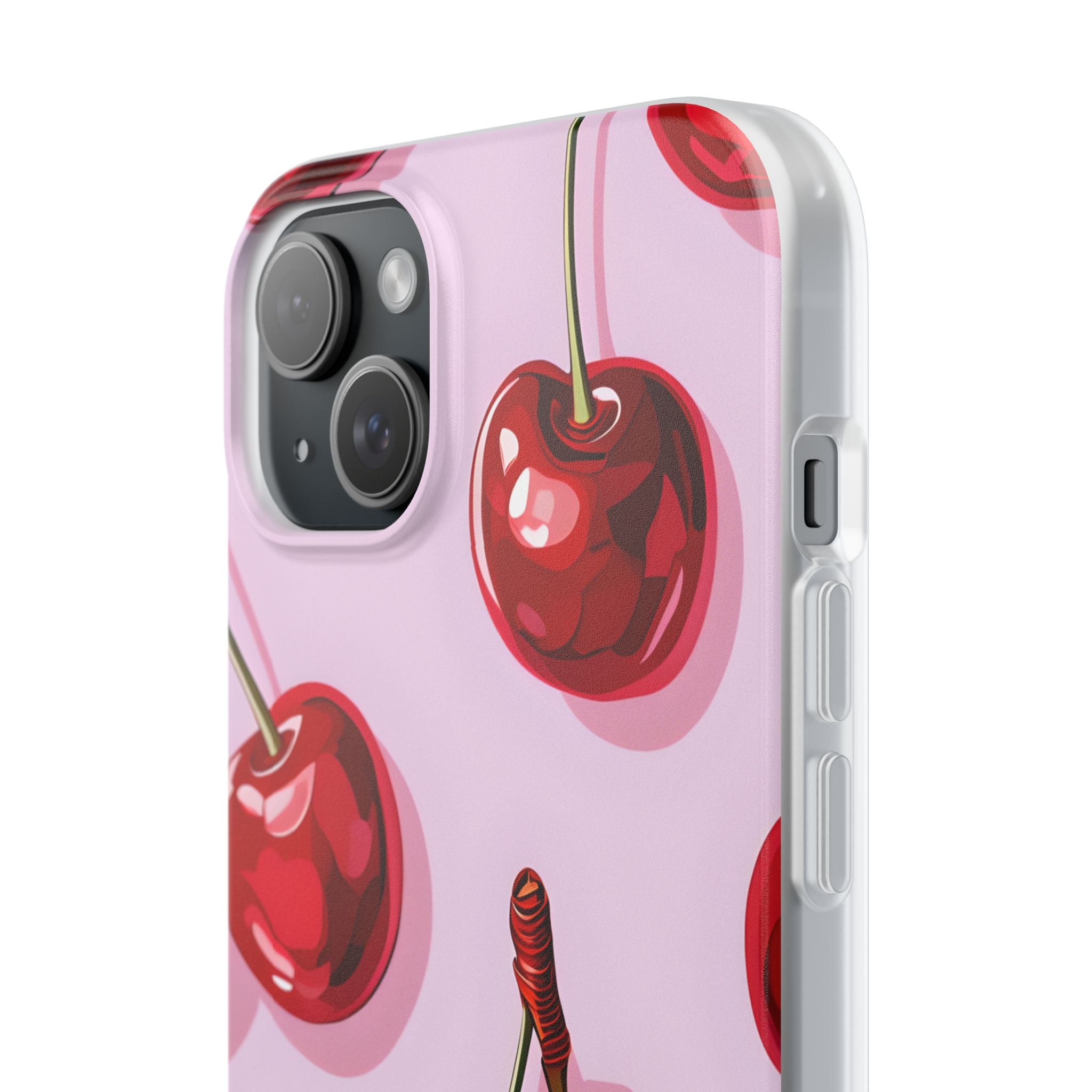 Ruby Gloss Cherry · Soft Custodia per iPhone