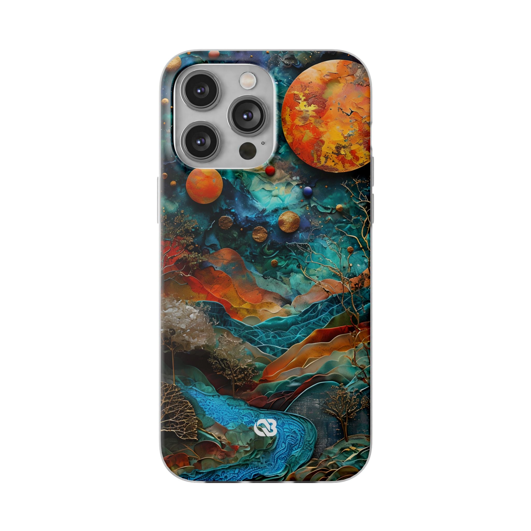 Copper Horizon Drift · Soft Mobilskal för iPhone