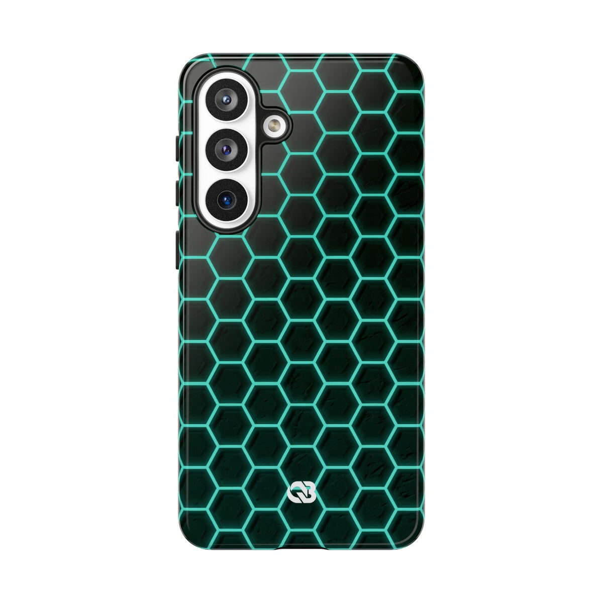 Neon Hex Spectrum · Tough Phone Case for Samsung · Teal