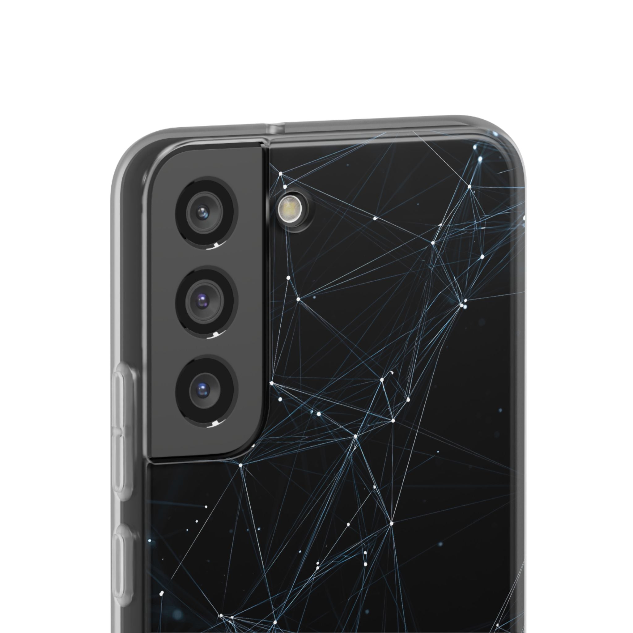 Black Lite Phone Case for Samsung - Arctic Neural Mesh