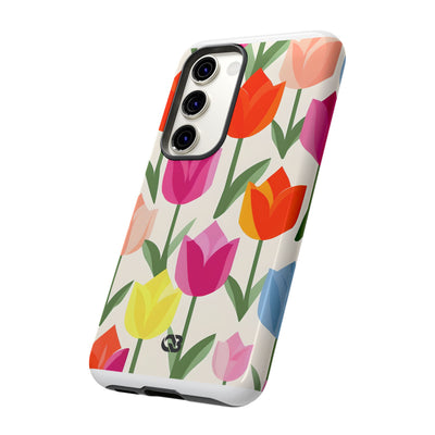 Vibrant Petal Grid · Tough Capa para Samsung