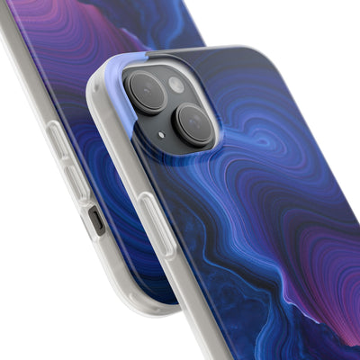 Radiant Strata · Lite Phone Case for iPhone ·  Blue