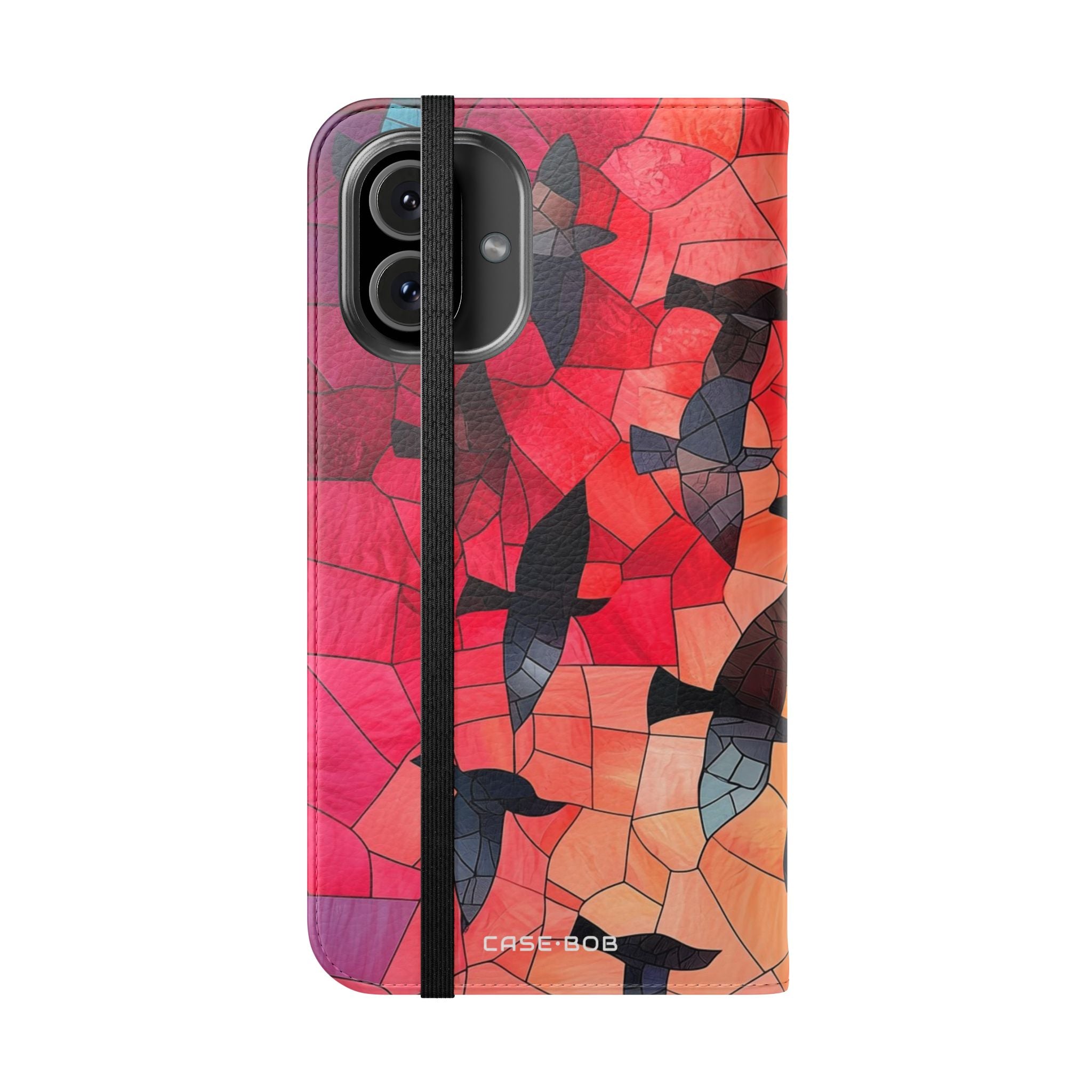 Stained Glass Birds - iPhone 16 Plus Case - Wallet