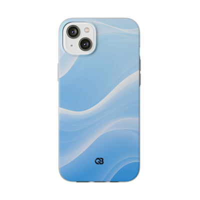 Glacial Contour Flow · Lite Phone Case for iPhone ·  Blue