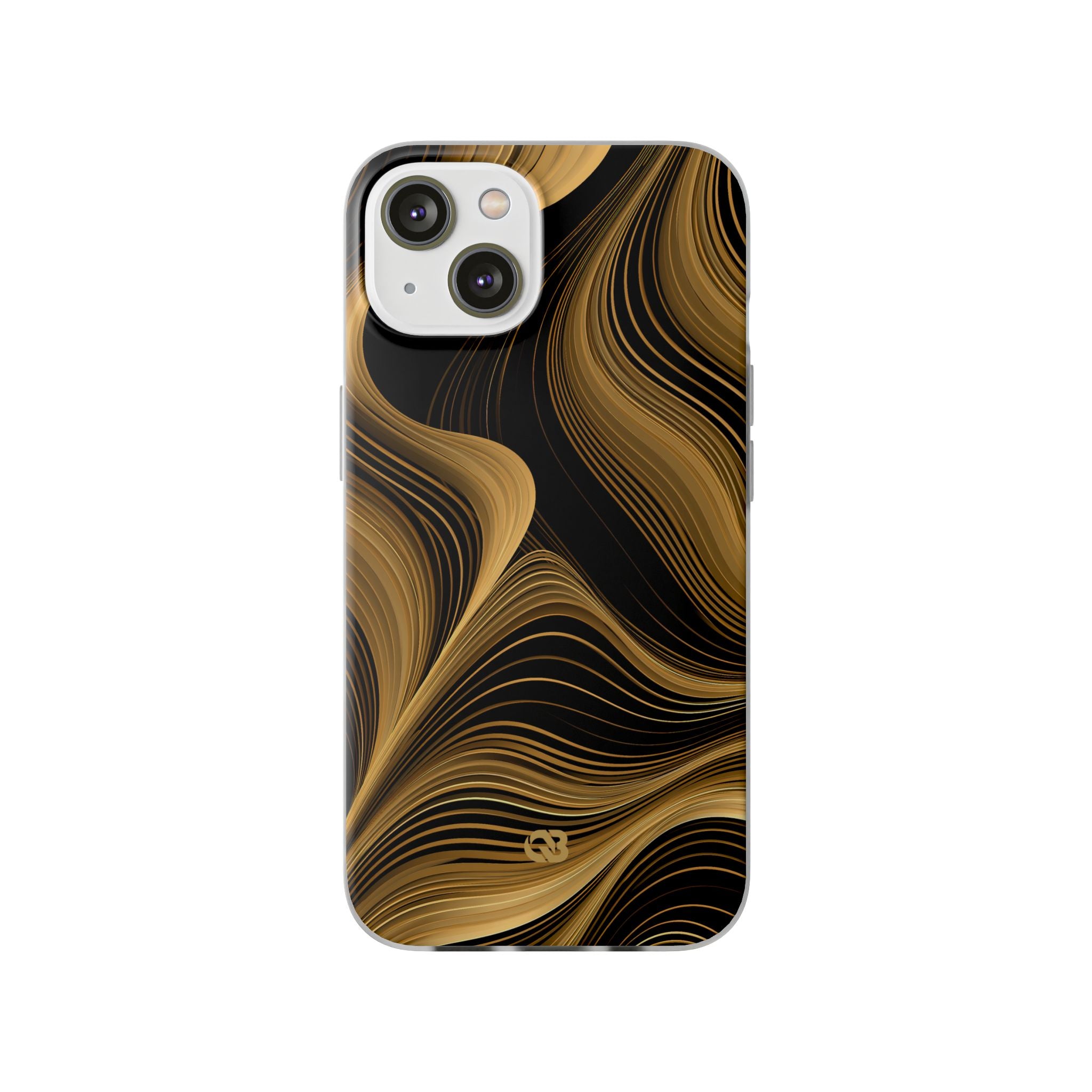 Gold Lite Phone Case for iPhone - Molten Copper Strands