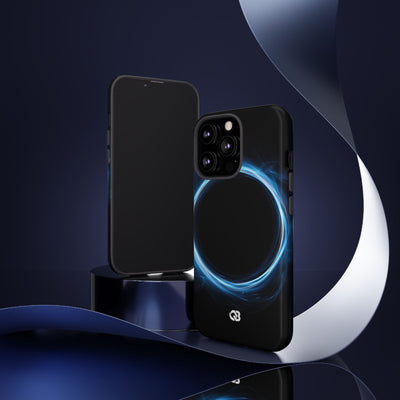 Luminous Corona · Tough Phone Case for iPhone · Blue