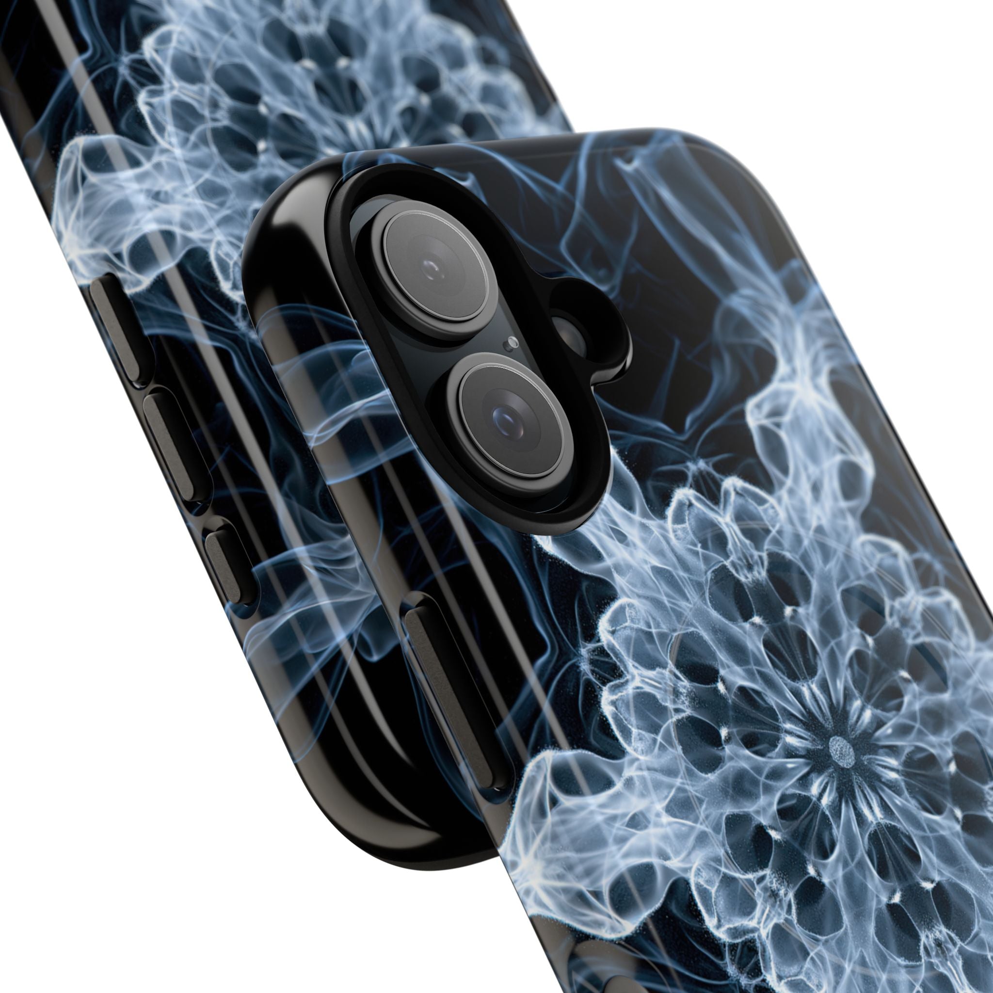 Blue Tough 2.0 Magsafe Phone Case for iPhone - Glacial Smoke Crown