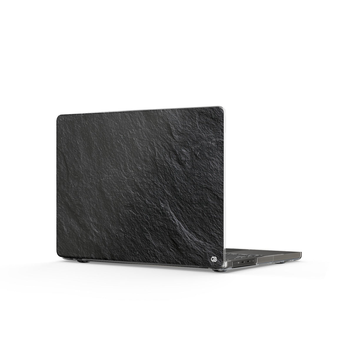 Obsidian Slate · Clear Hard Case for MacBook · Black