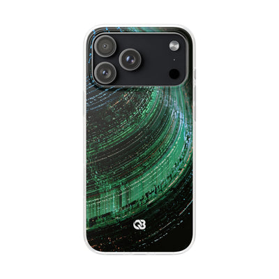 Orbital Data Stream · Lite Phone Case for iPhone ·  Green