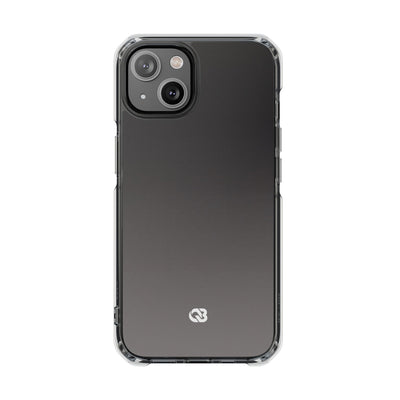 Obsidian Fade · Clear Impact Magnetic Phone Case for iPhone ·  Black