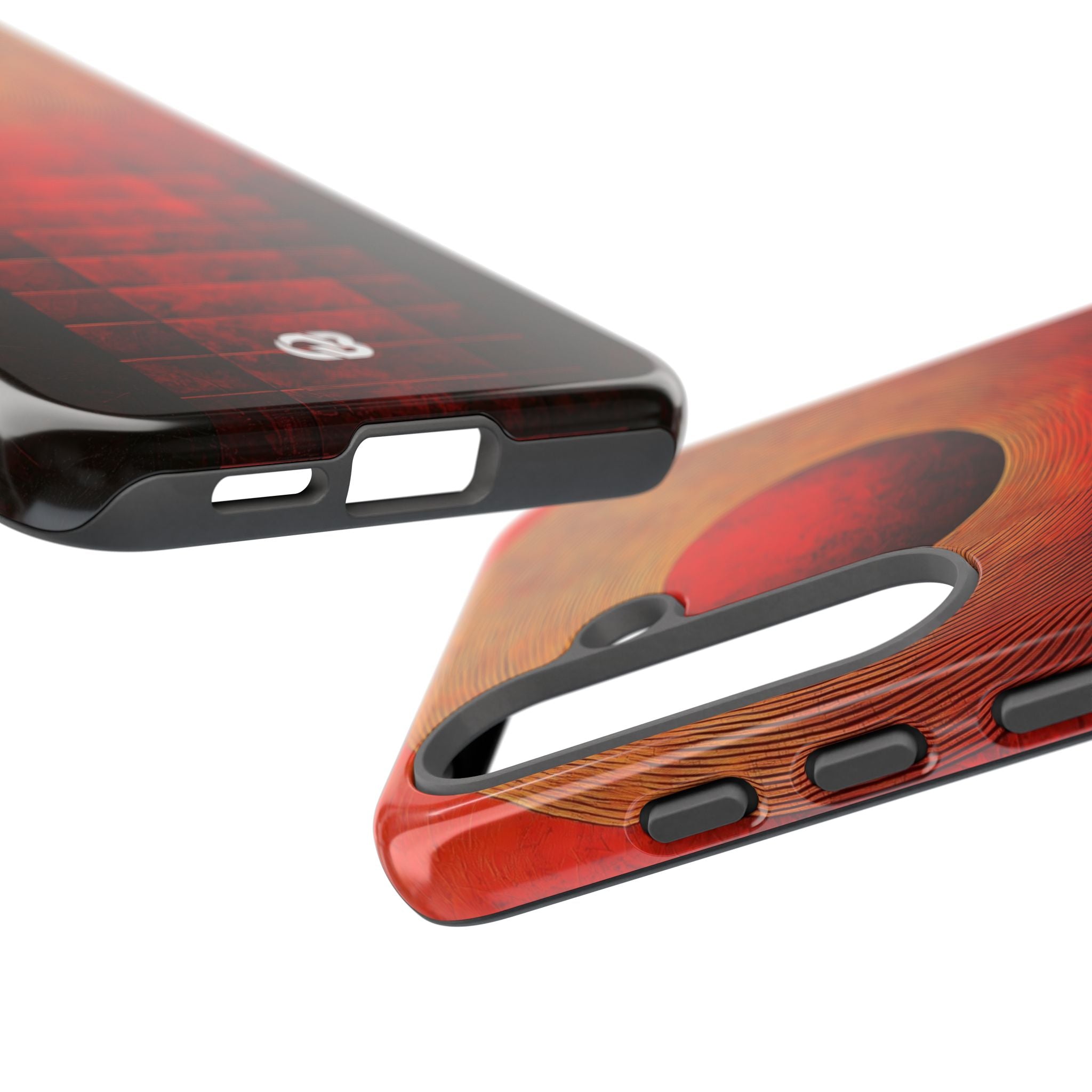 Crimson Solar Halo · Tough Phone Cover for Samsung