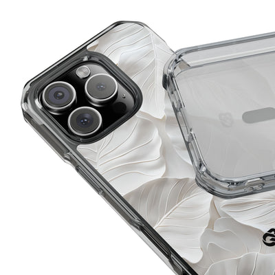 Sculpted Ivory Leaves · Impact Phone Case for iPhone · Magsafe