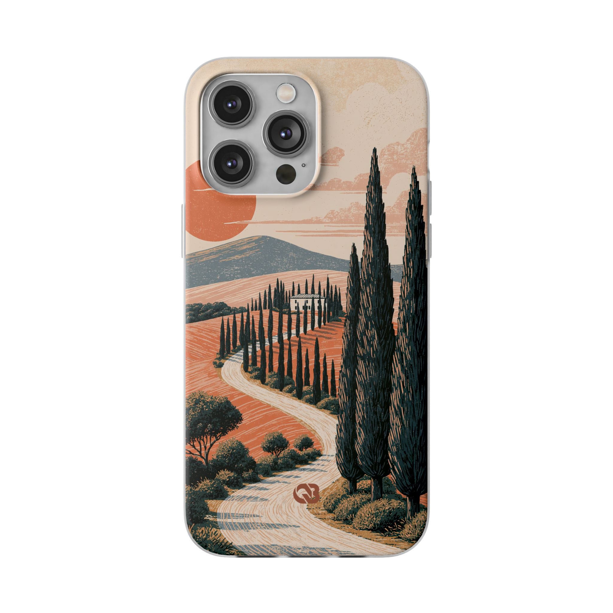 Orange Lite Phone Case for iPhone - Terracotta Ridge Trail
