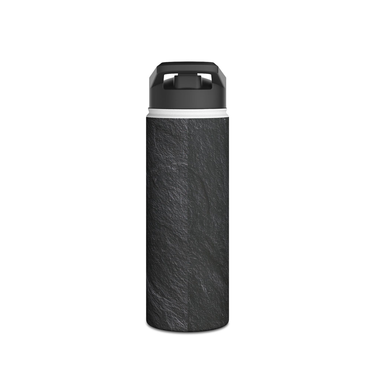 Obsidian Slate · Insulated Water Bottle · Black