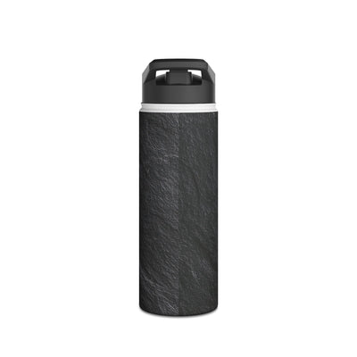 Obsidian Slate · Insulated Water Bottle · Black