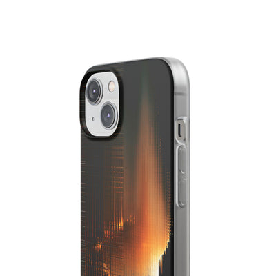 Luminous Grid · Lite Phone Case for iPhone ·  Black