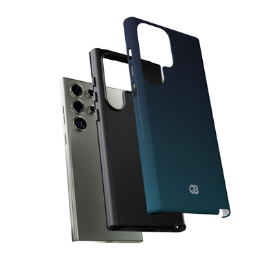 Teal Tough Phone Case for Samsung - Abyss Teal Haze