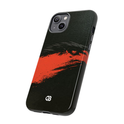Crimson Raptor Noir · Tough Phone Case for iPhone · Black