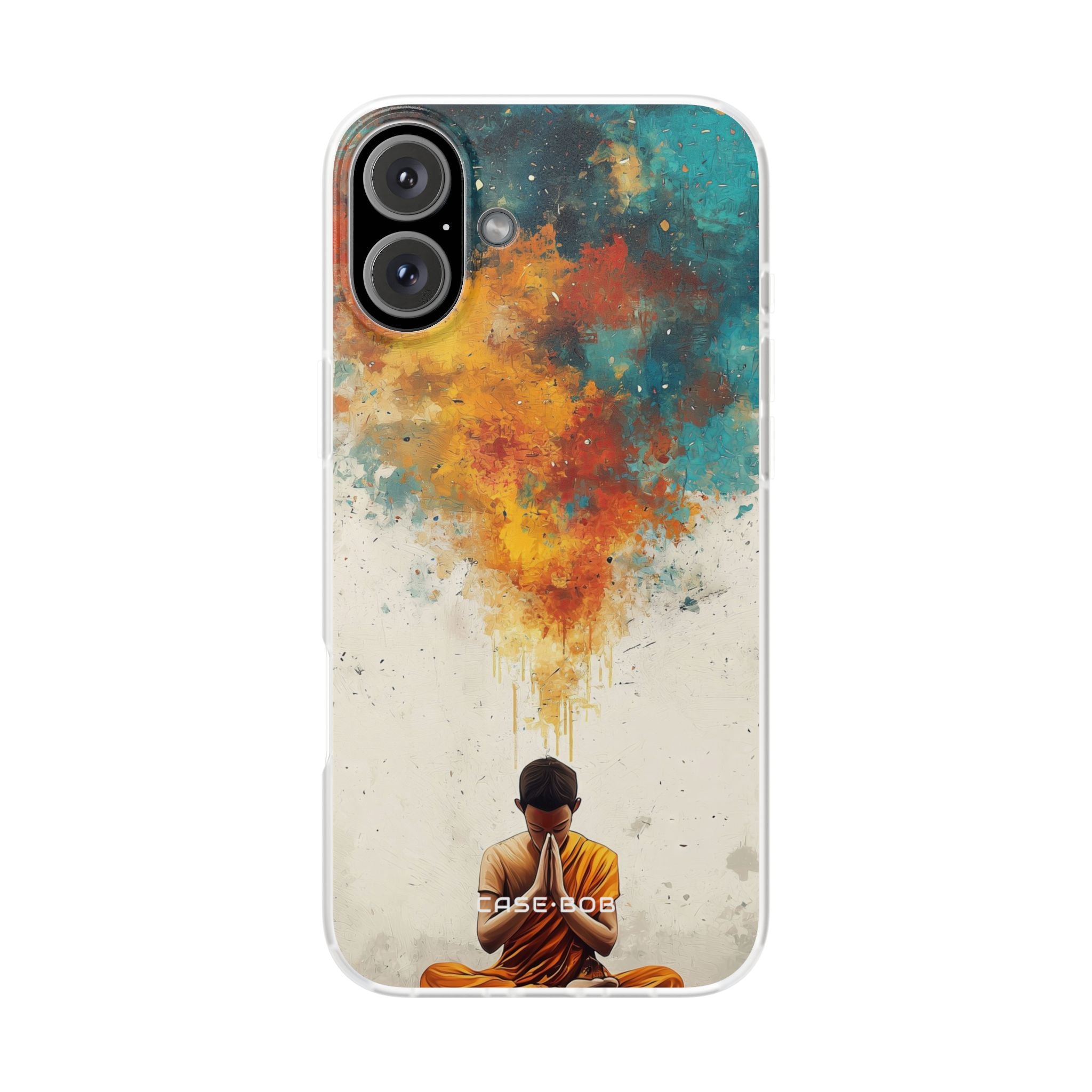Meditative Glow iPhone 16 Plus Case - Soft