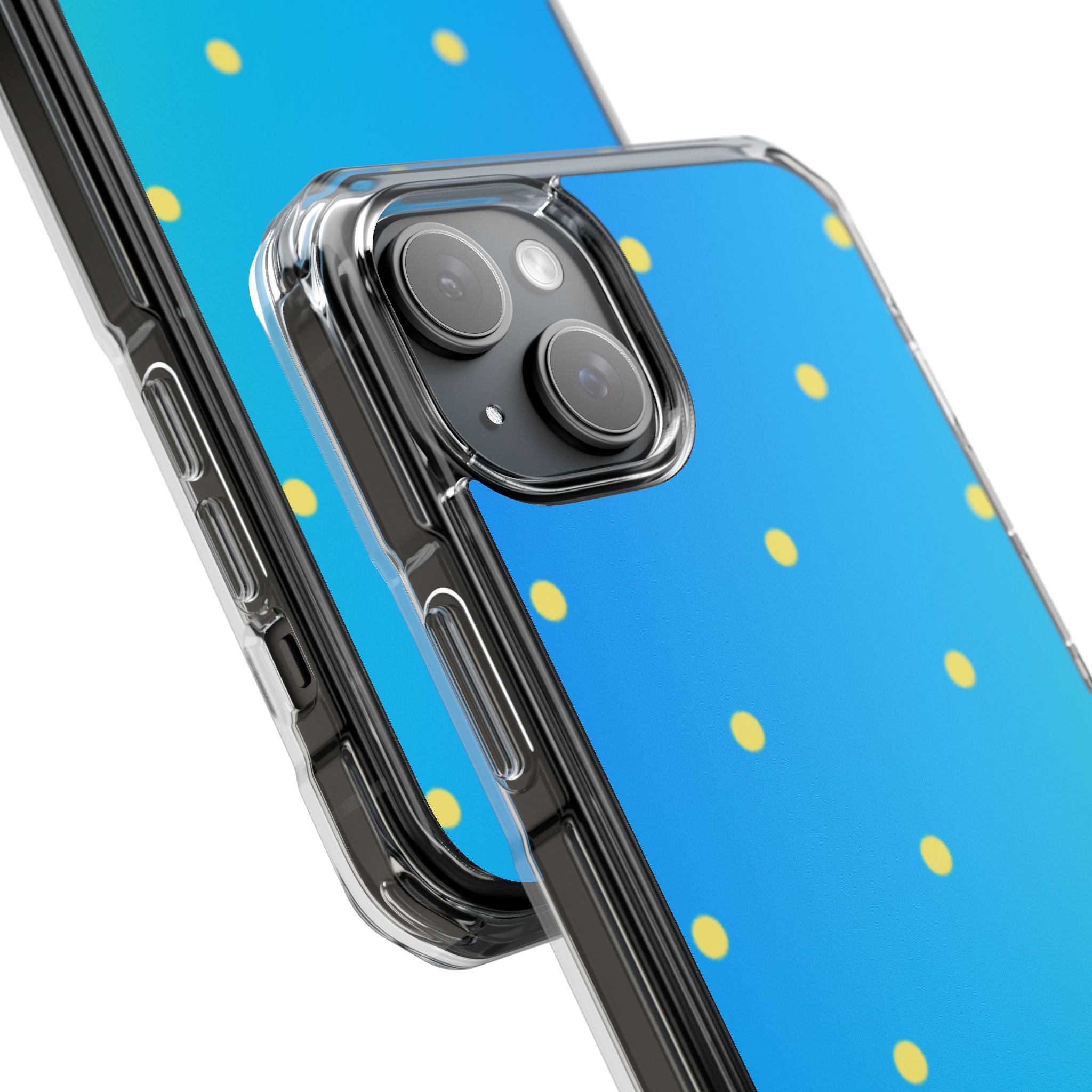 Cyan Sun Dots · Impact Θήκη για iPhone · Magsafe