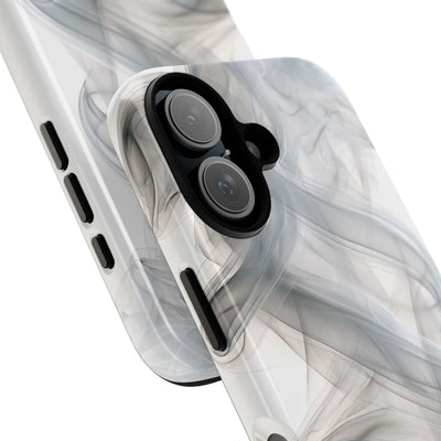 Vapor Noir · Tough Phone Case for iPhone · White