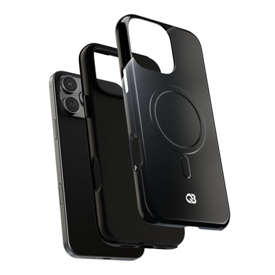 Black Tough 2.0 Magsafe Phone Case for iPhone - Obsidian Lunar Arch