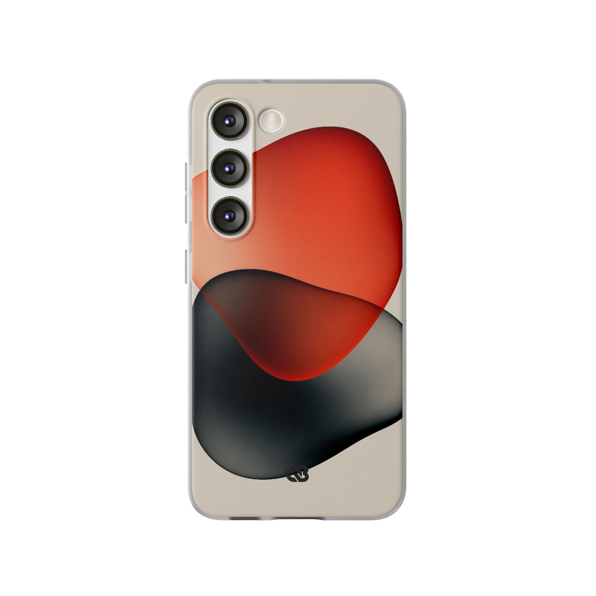 Translucent Crimson Form · Lite Phone Case for Samsung · Red