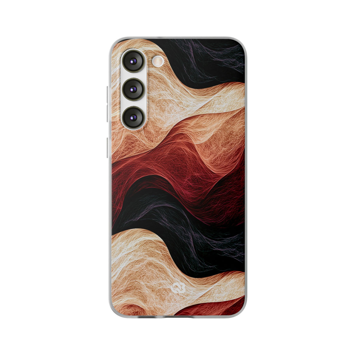 Ember Wave Dispersion · Lite Phone Case for Samsung · Red
