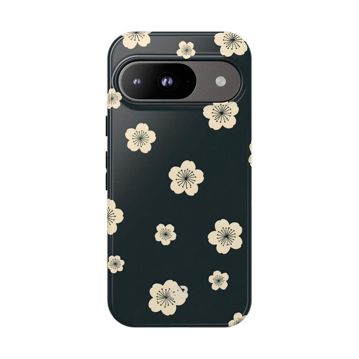 Midnight Sakura Bloom · Tough Phone Case for Pixel ·  Black