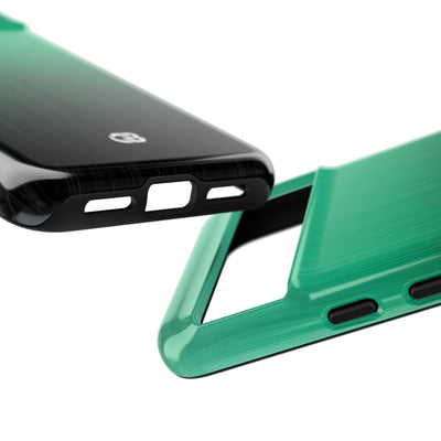 Emerald Cascade · Tough Phone Case for Pixel ·  Green