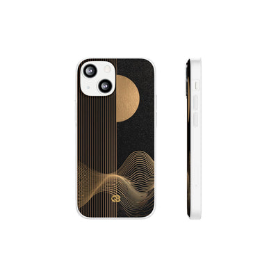 Lunar Topo Horizon · Lite Phone Case for iPhone ·  Black