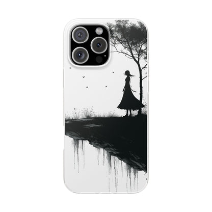 Cliffside Silhouette iPhone 16 Pro Max Case - Soft