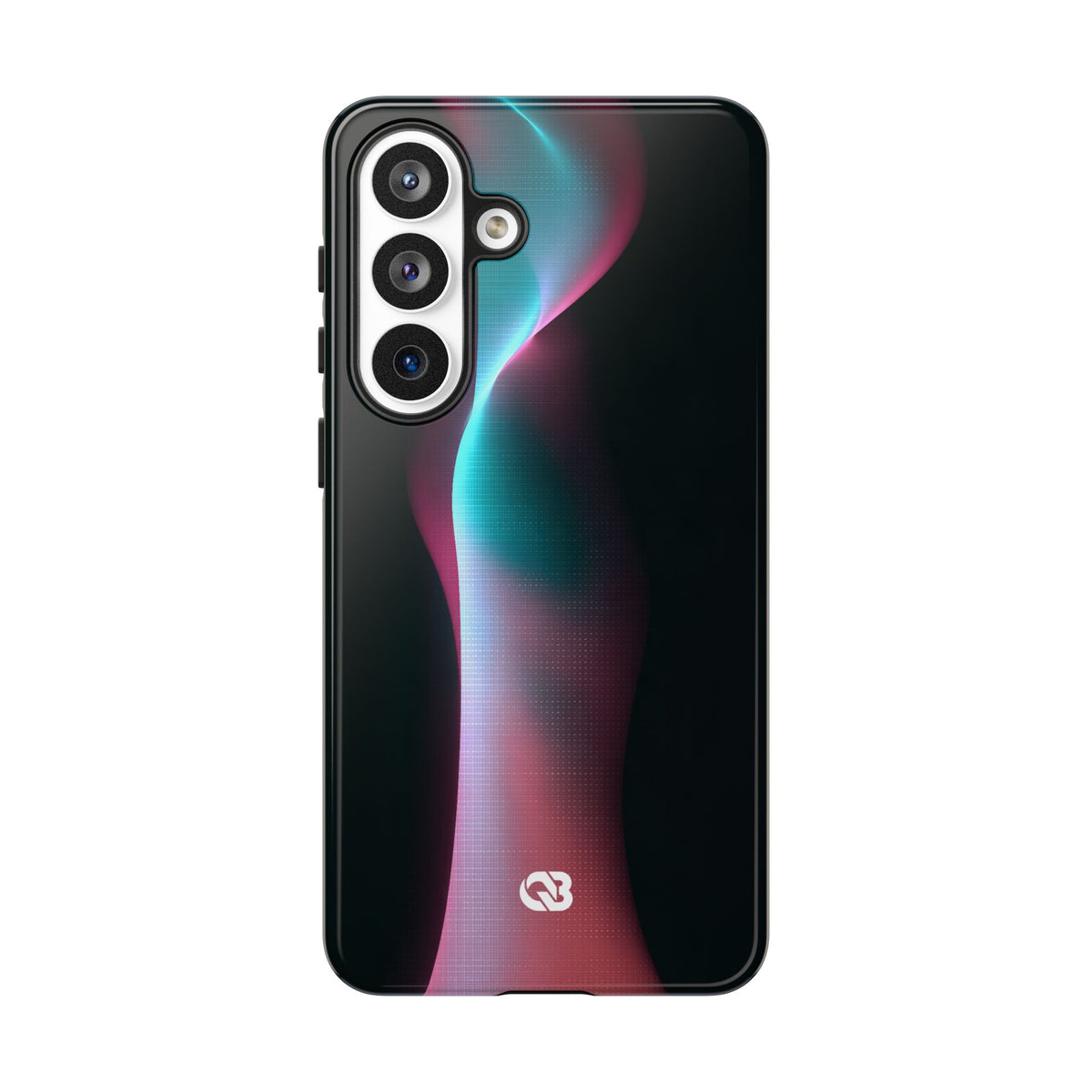 Neon Pixel Flow · Tough Phone Case for Samsung · Black