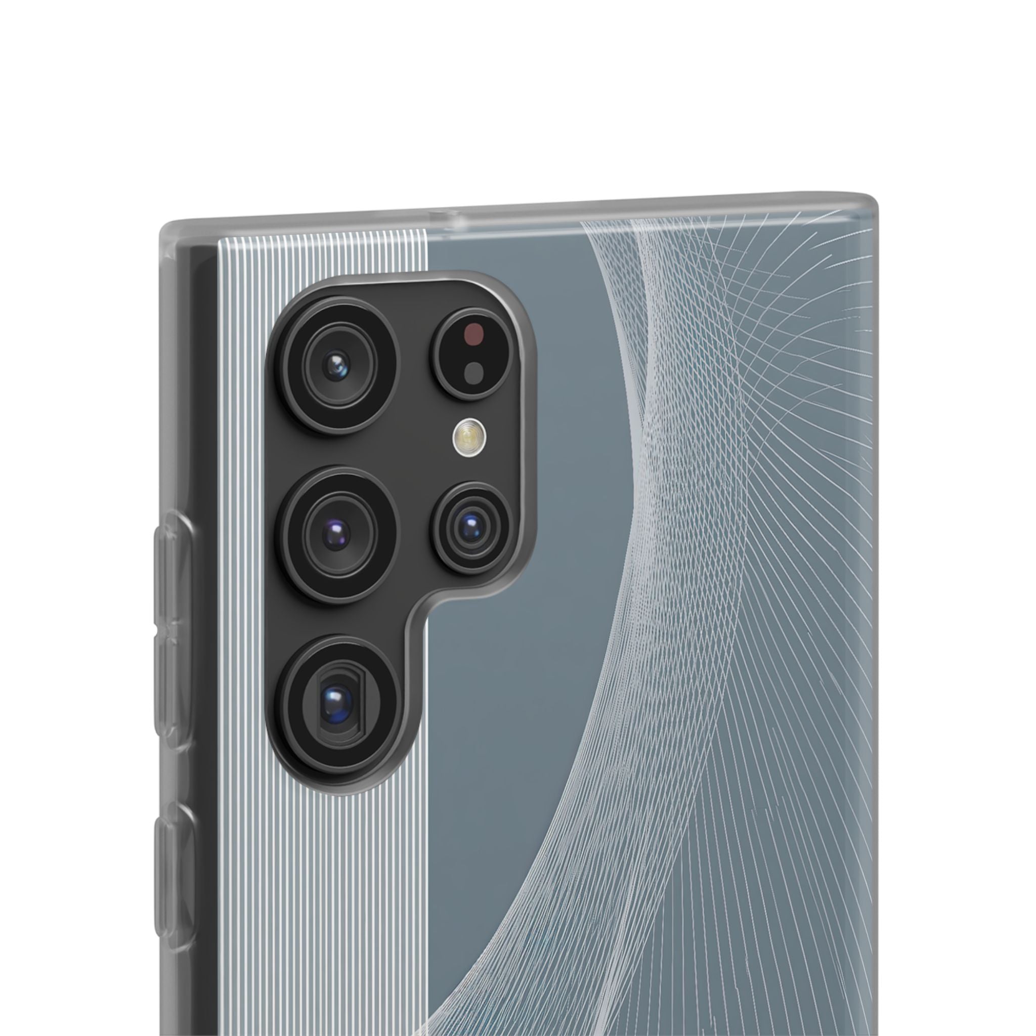 Grey Lite Phone Case for Samsung - Slate Mesh Horizon