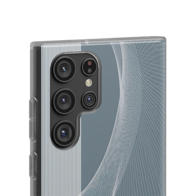 Grey Lite Phone Case for Samsung - Slate Mesh Horizon