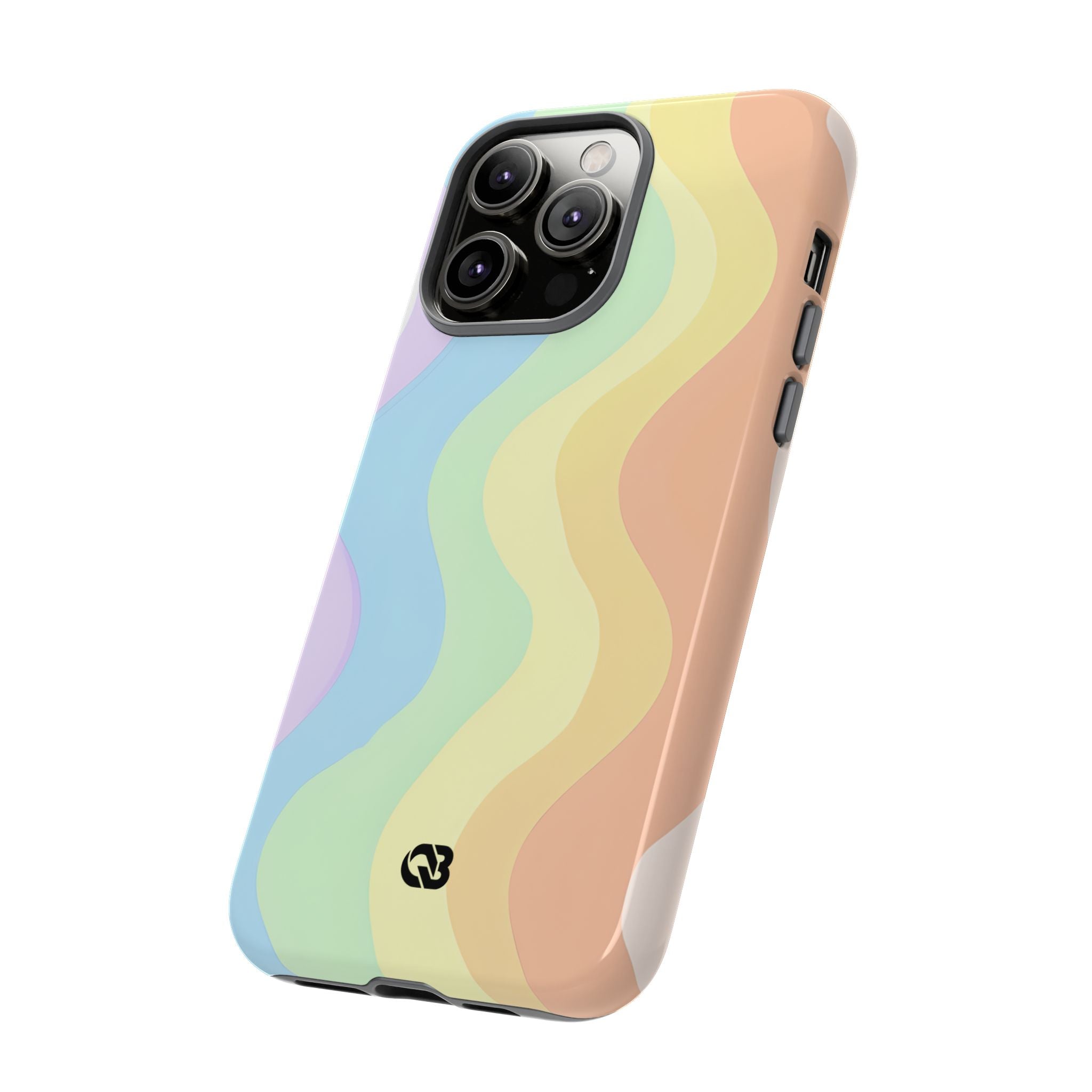 Pastel Ripple Flow · Tough Case na iPhone