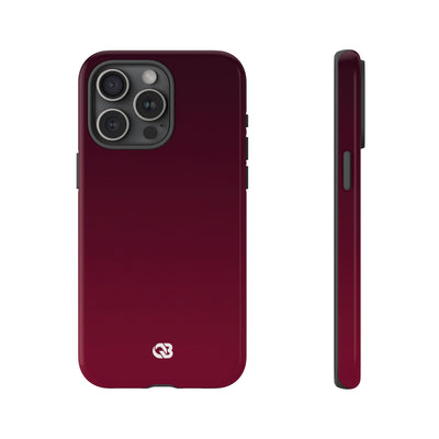 Bordeaux Spectrum · Tough Phone Case for iPhone · Red