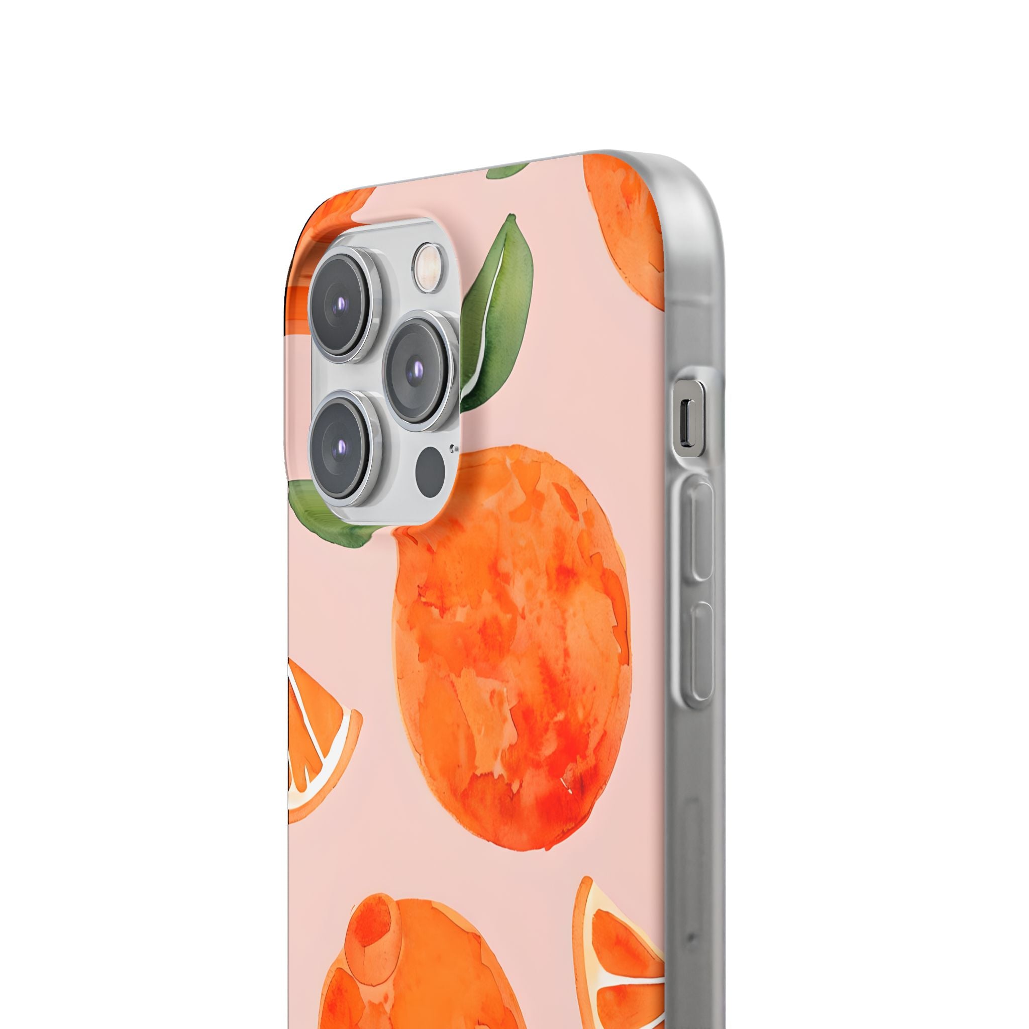 Sunkissed Orange Harvest · Soft Case na telefon dla iPhone