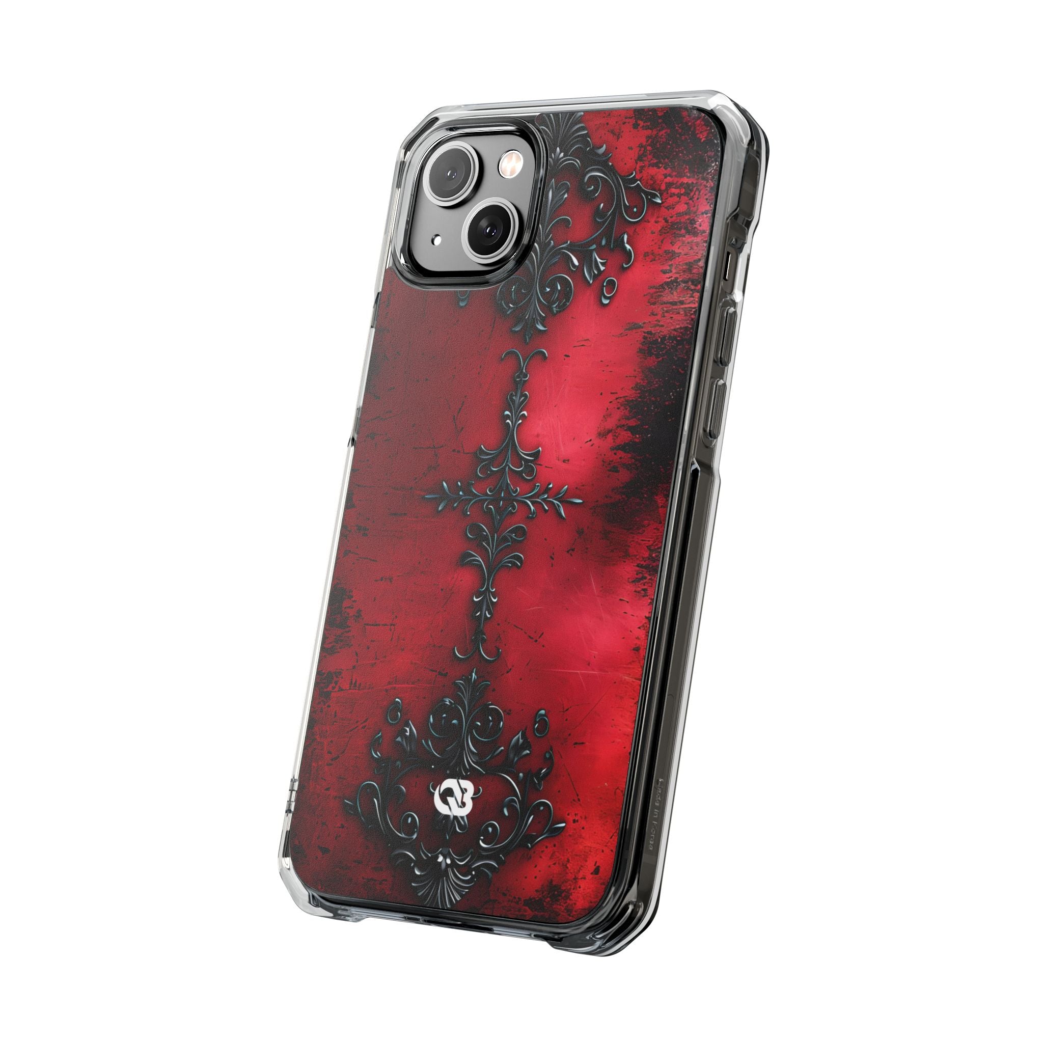Crimson Gothic Filigree · Impact Phone Case for iPhone · Magsafe